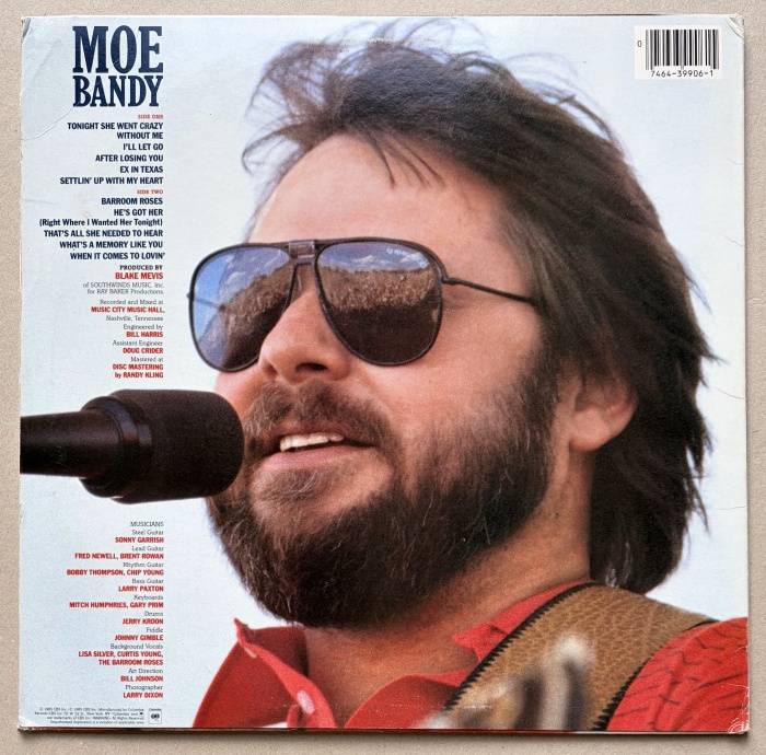 Moe Bandy - Barroom Roses (LP)