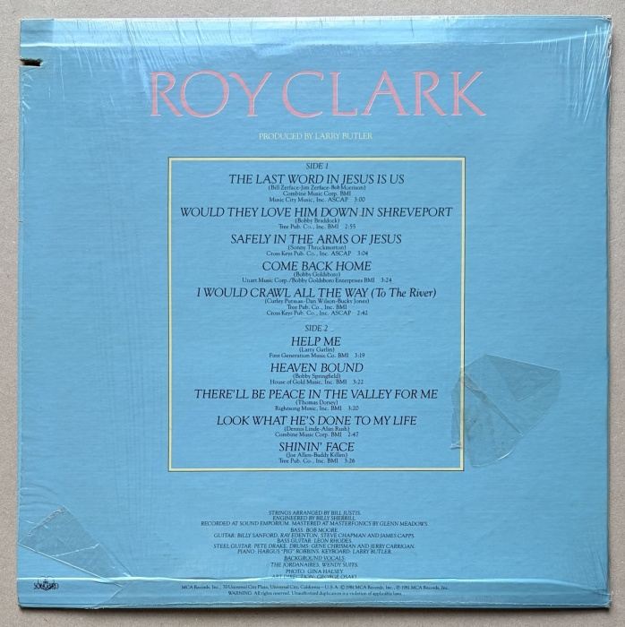 Roy Clark - The Last Word In Jesus Is Us (LP)