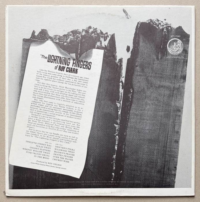 Roy Clark - The Lightning Fingers Of Roy Clark (LP)