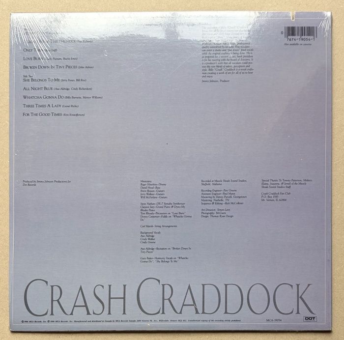 Crash Craddock - Crash Craddock (LP)