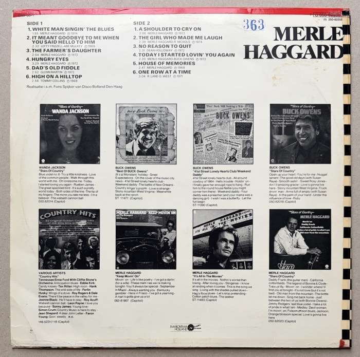 Merle Haggard - Especially For You (LP)