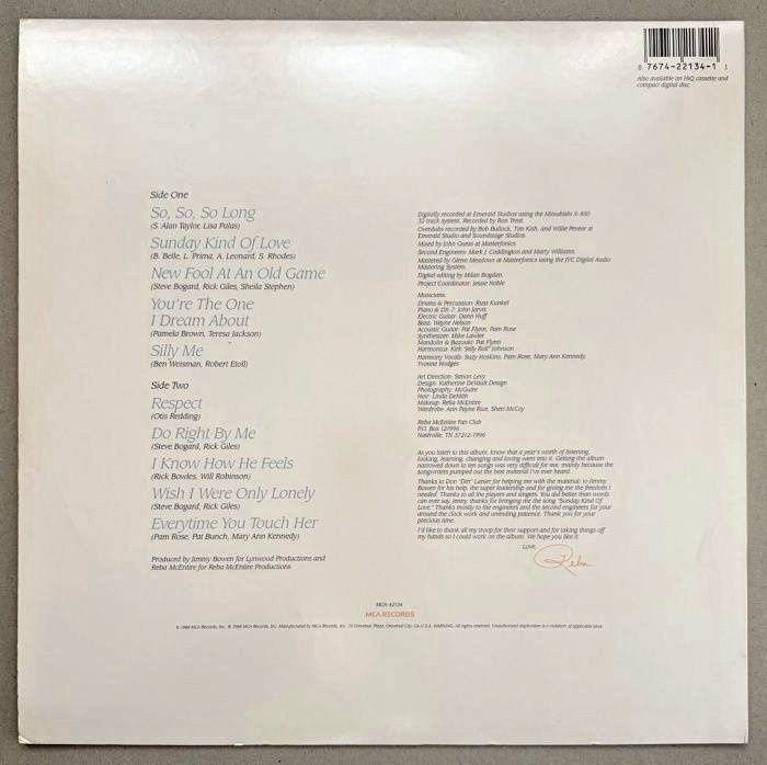 Reba McEntire - Reba (LP)