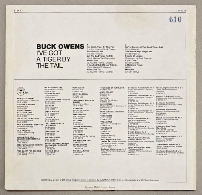 Buck Owens - I've Got A Tiger By The Tail (LP)