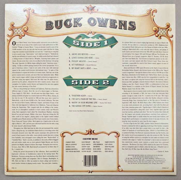 Buck Owens - Country Music (LP)