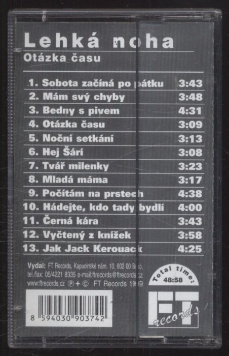 Lehká noha - Otázka času (MC)