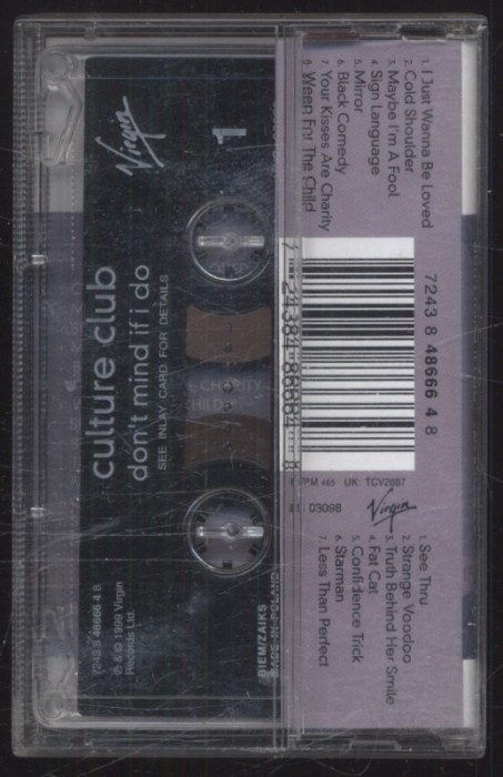 Culture Club - Don't Mind If I Do (MC)