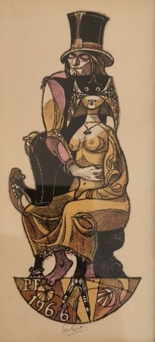 Josef Liesler (1912 - 2005) - PF 1966 - litografie