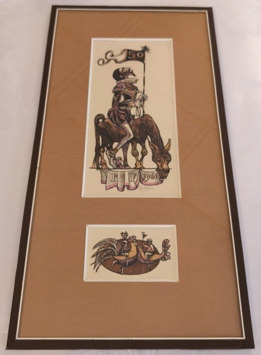 Josef Liesler (1912 - 2005) - PF 1966 - litografie