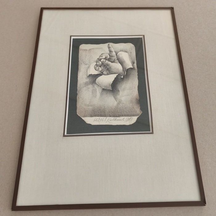Oldřich Kulhánek (1940-2013) - litografie