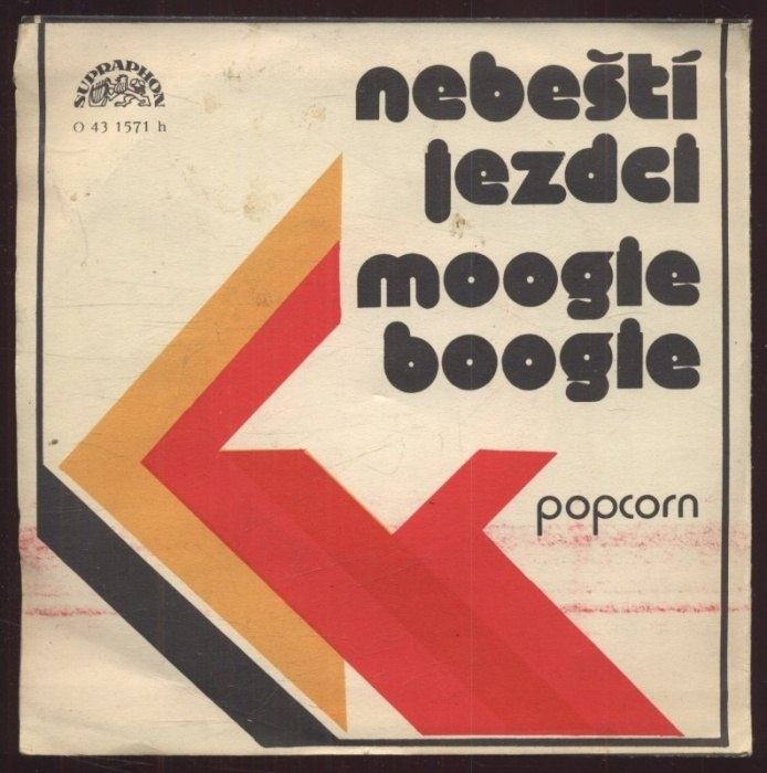 Popcorn - Nebeští jezdci / Moogie Boogie (SP)