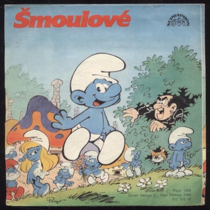 Šmoulové: Hana Zagorová, Petra Janů - Šmoulová země (titulní melodie seriálu Šmoulové) / Pracovní šou (SP)