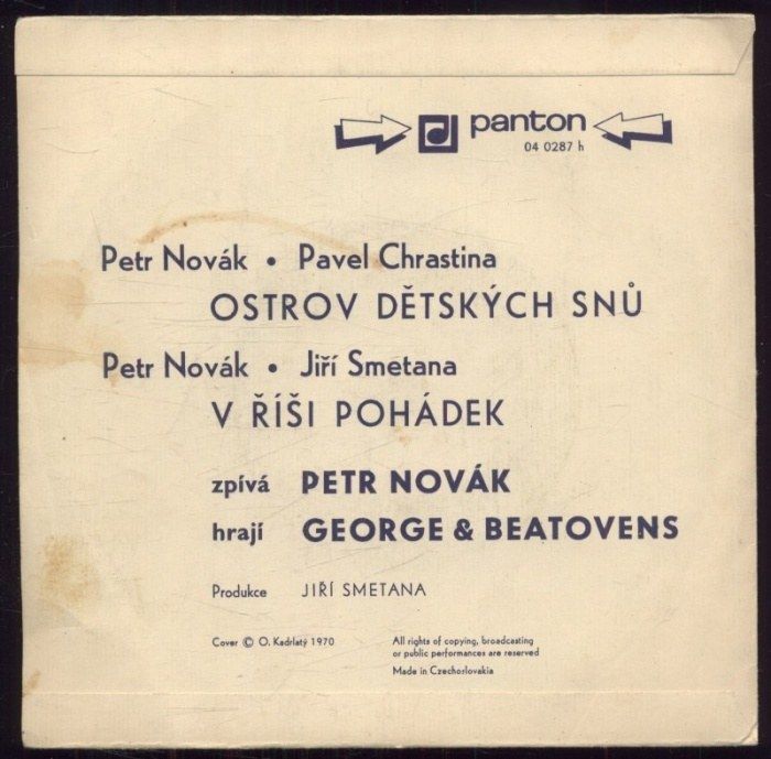 Petr Novák - Ostrov dětských snů / V říši pohádek (SP)