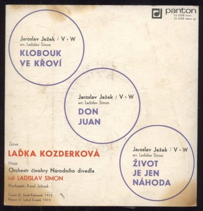 Jaroslav Ježek - Klobouk ve křoví; Don Juan / Život je jen náhoda (SP)