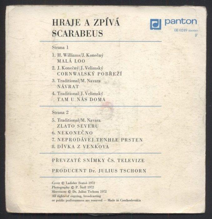 Scarabeus - Hraje a zpívá Scarabeus (LP special 7")