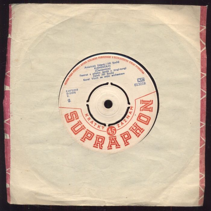 Jiří Suchý / Jiří Suchý a Jiří Šlitr - Klementajn / Tu krásu nelze popsat slovy (SP)
