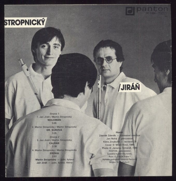 Martin Stropnický, Jan Jiráň - Walkman; Dr. Surová / Cajdák; Eržika (EP)