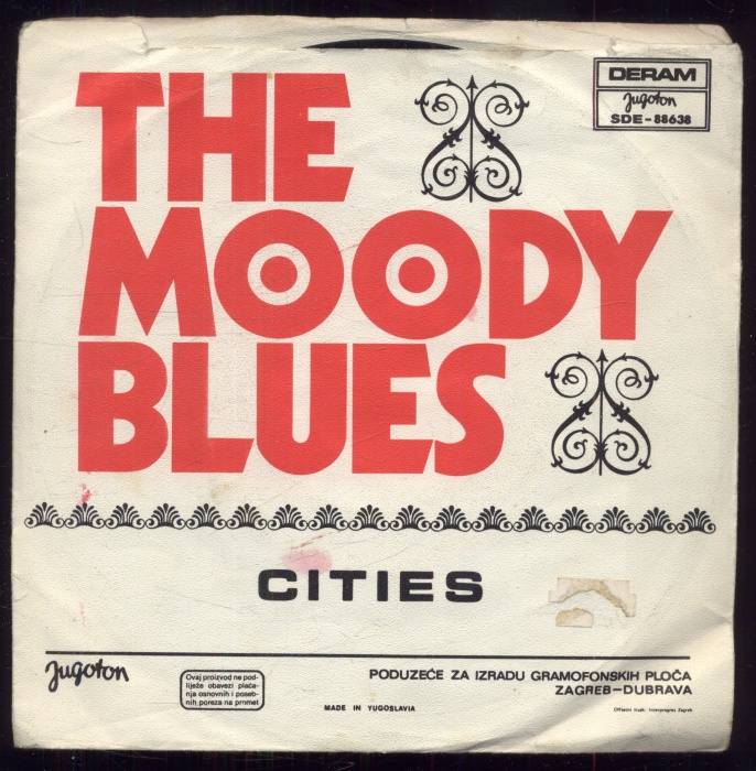 The Moody Blues - Nights In White Satin / Cities (SP)