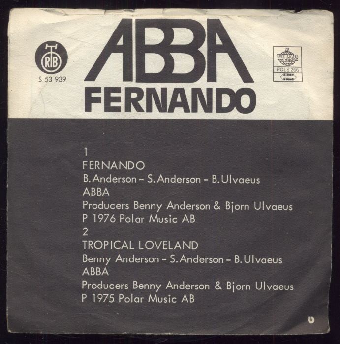 Abba - Fernando / Tropical Loveland (SP)