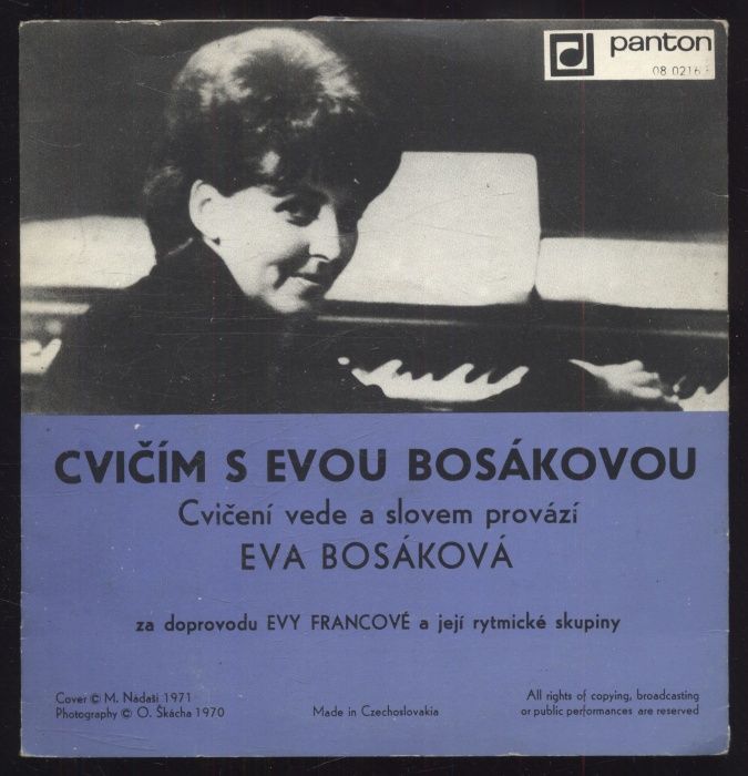 Eva Bosáková - Cvičím s Evou Bosákovou (mini LP)