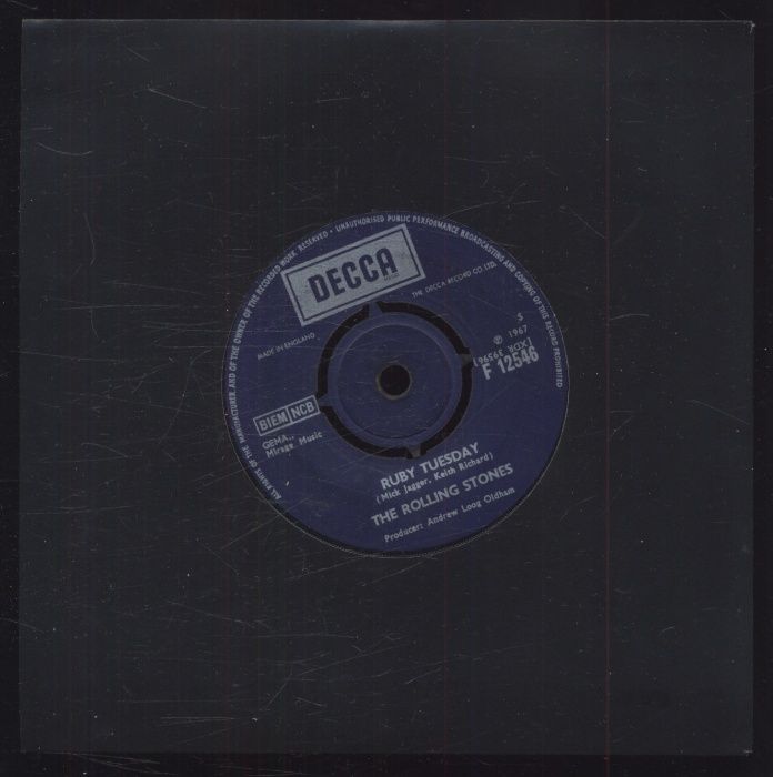 The Rolling Stones - Let's Spend The Night Together / Ruby Tuesday (SP)