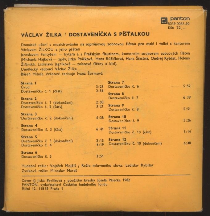 Václav Žilka - Dostaveníčka s píšťalkou (SP)