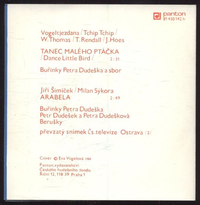 Buřinky - Tanec malého ptáčka (Dance Little Bird) / Arabela (SP)
