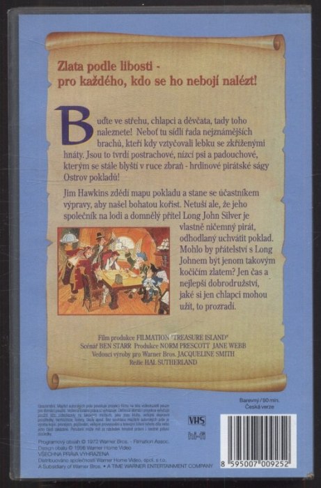 Ostrov pokladů (VHS)