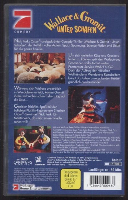 Wallace & Gromit : Unter Schafen (VHS)