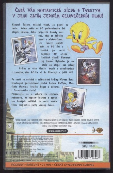 Tweetyho dobrodružný let (VHS)