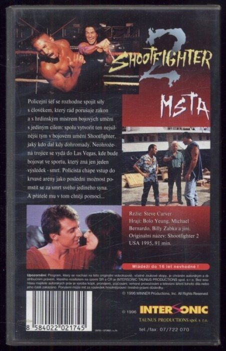 Shootfighter 2: Msta (VHS)
