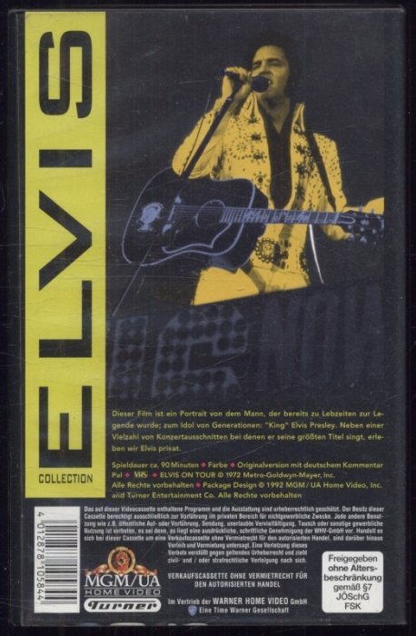 Elvis - Viva Las Vegas + Elvis - Elvis on Tour + Elvis - The Lost Performances (3VHS)