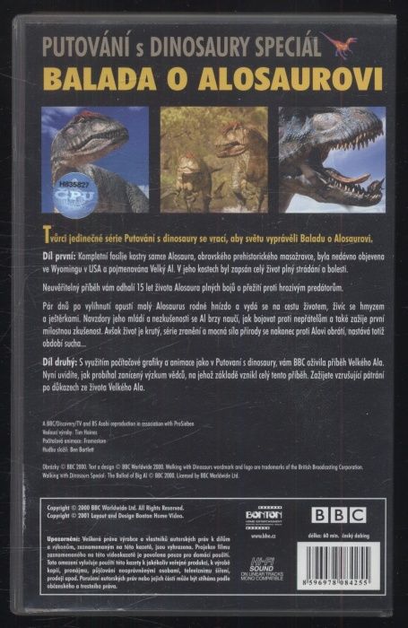 Putování s dinosaury - Balada o Alosaurovi (VHS)