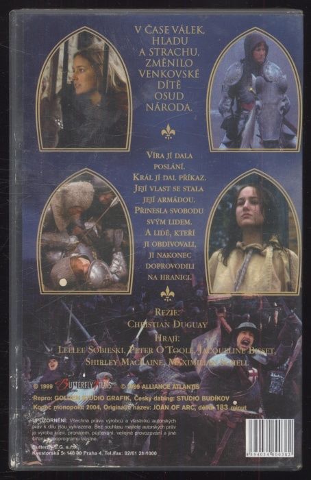 Johanka z Arku (VHS)
