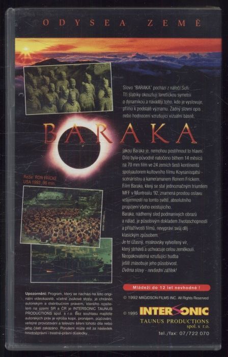 Baraka - Odysea země (VHS)
