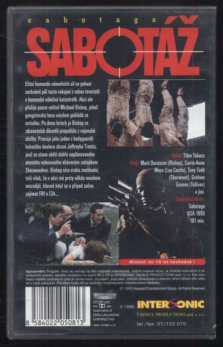 Sabotáž (VHS)