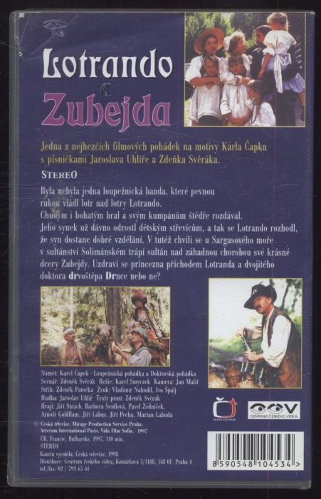 Lotrando a Zubejda (VHS)