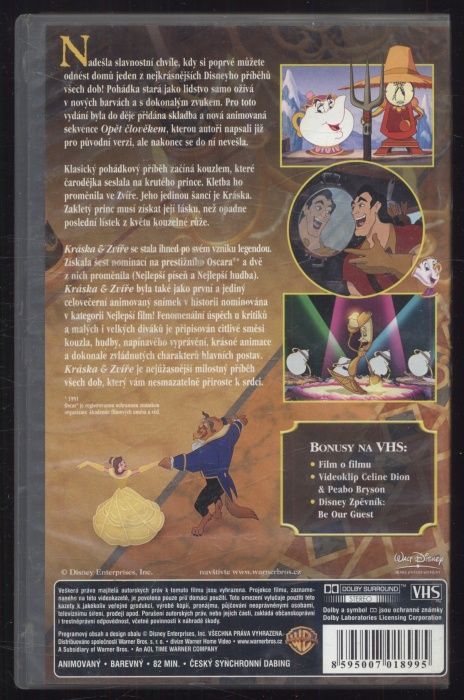 Kráska a zvíře (VHS)