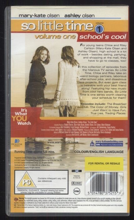 So Little Time - volume 1 (VHS)