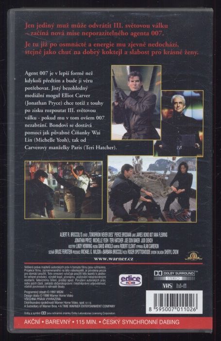 James Bond 007: Zítřek nikdy neumírá (VHS)